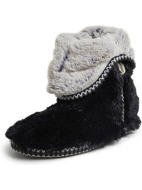 Cozy Fuzzy Memory Foam Bootie Slippers with Grippers for Women - Perfect for